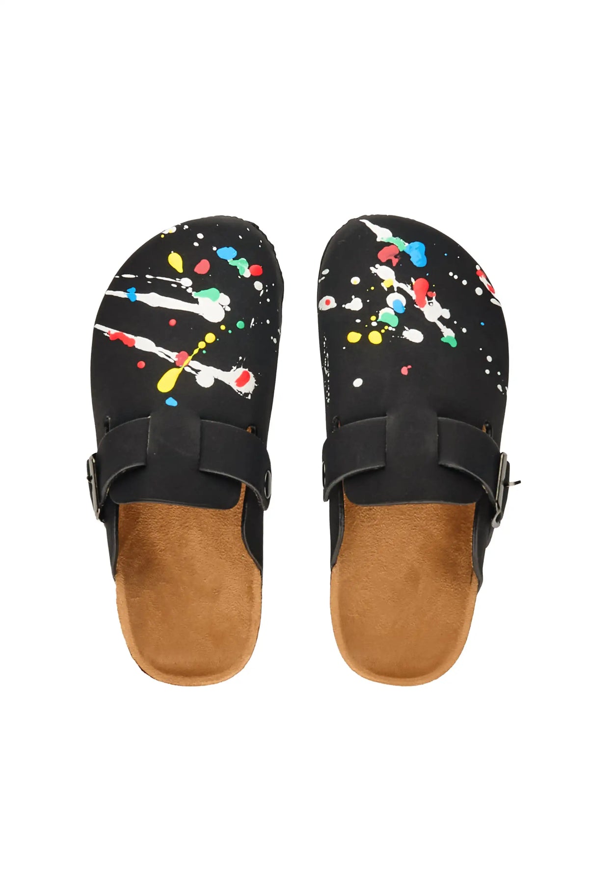 Boys Art Dist Black/Multi Slip On