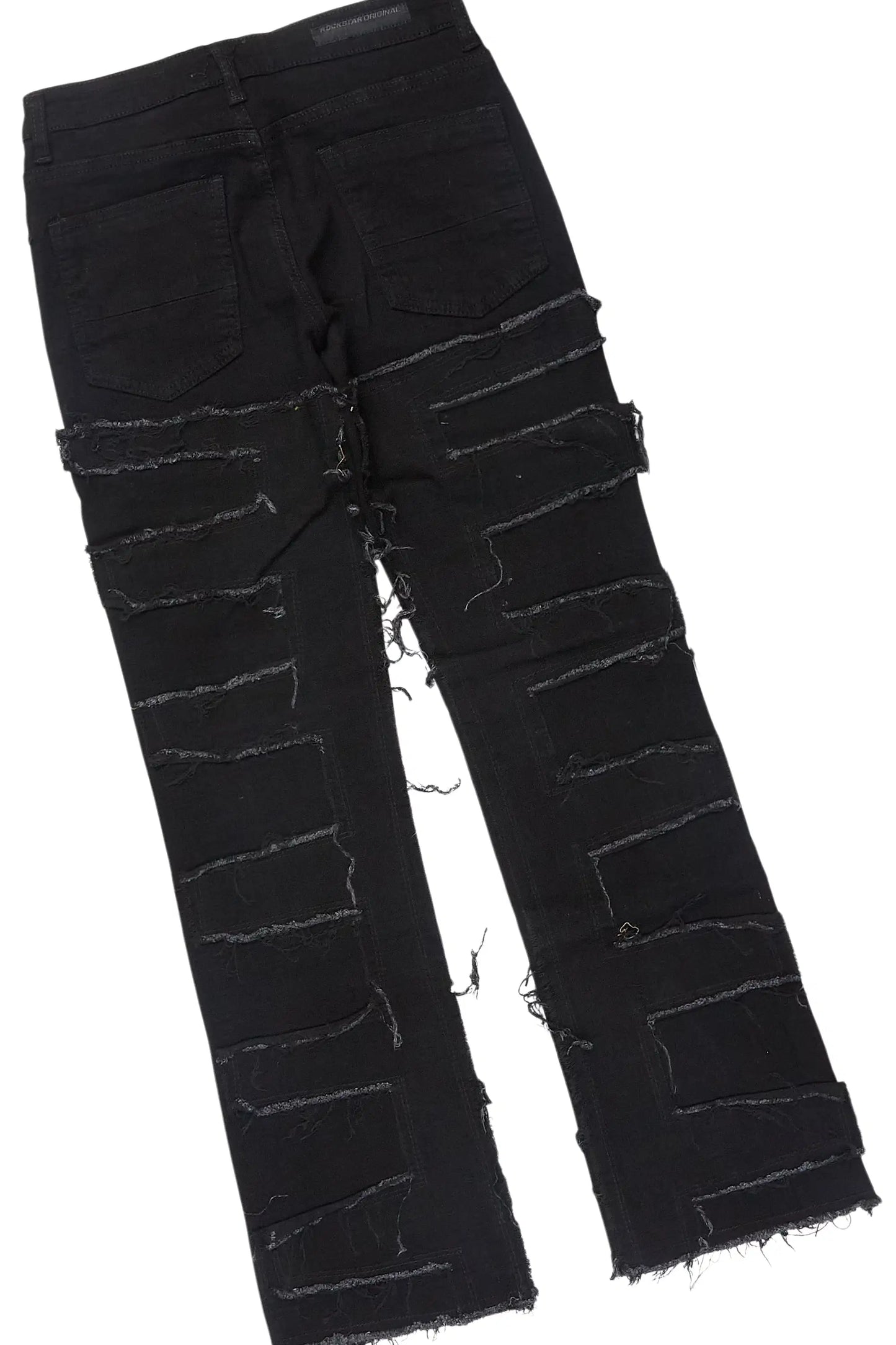 Boys All Star Grey Hoodie/Stacked Jean Set