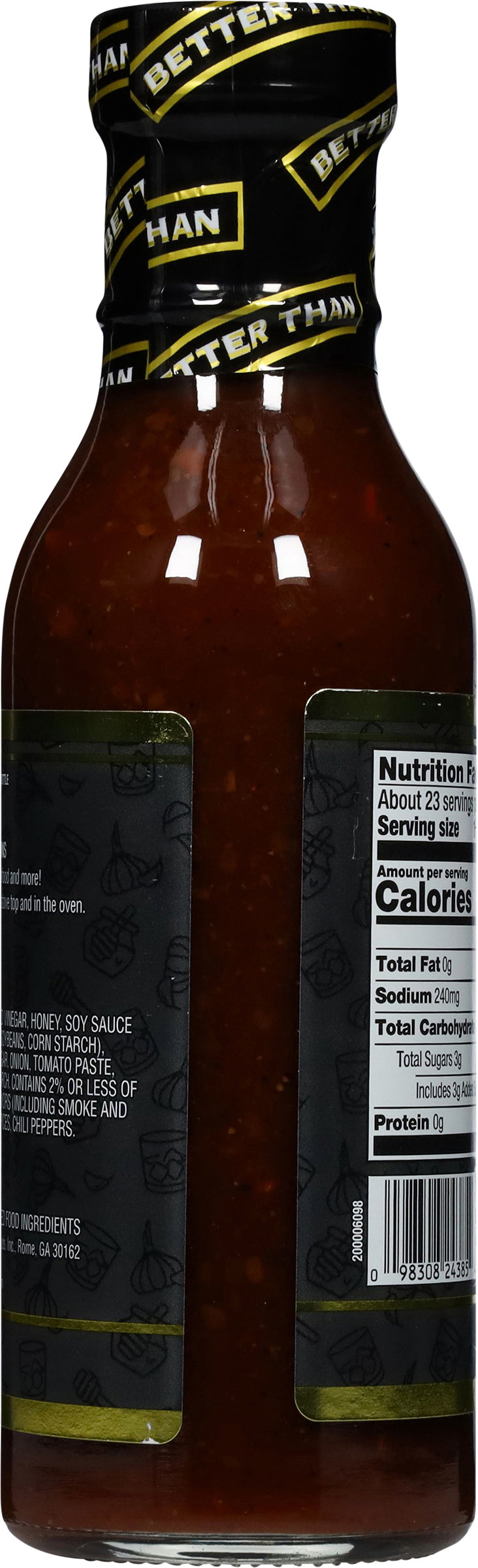 Better Than Marinade Honey Bourbon Barbecue Marinade 11.5 fl oz - 6 Pack