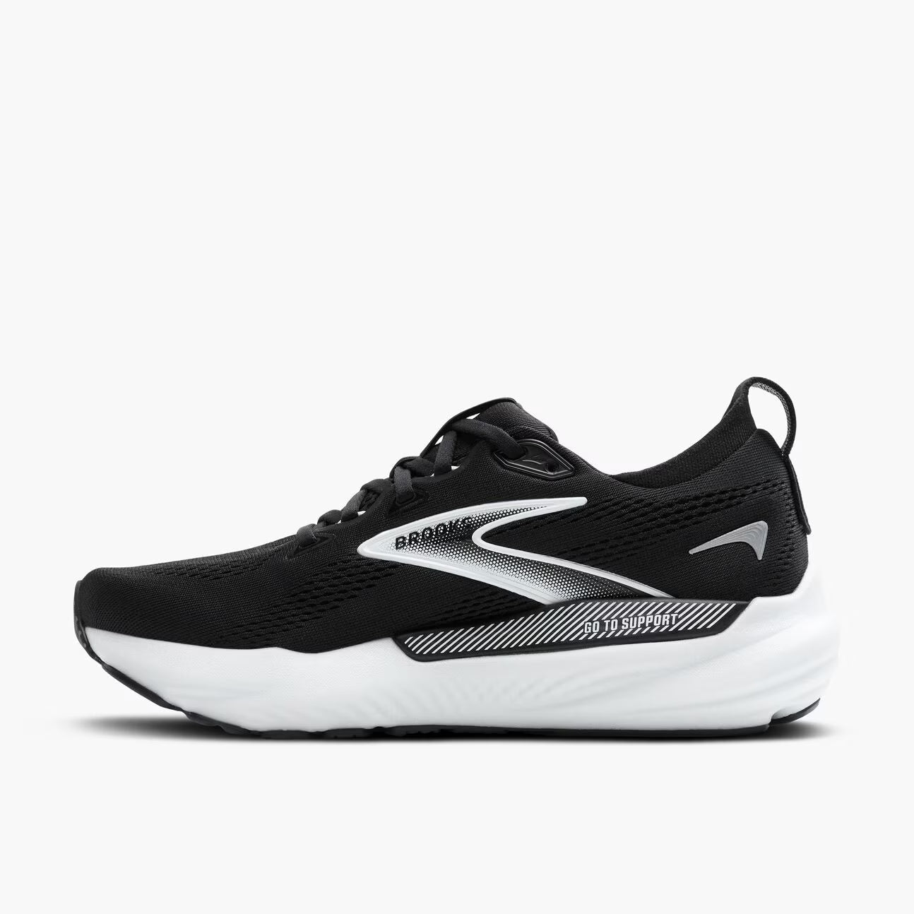 Brooks Men's Glycerin GTS 22 (Wide) - Black/Grey/White