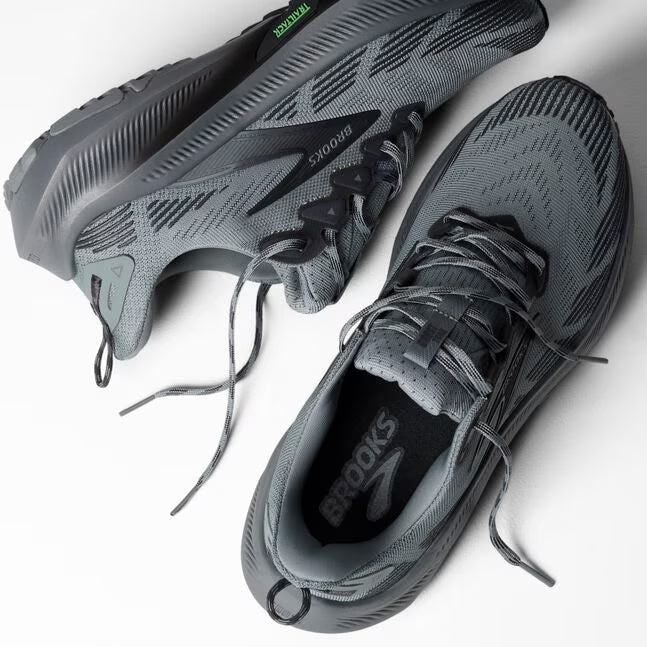 Brooks Ghost Trail Men's - Gray/Gray/Blackened Pearl Wide (2E)