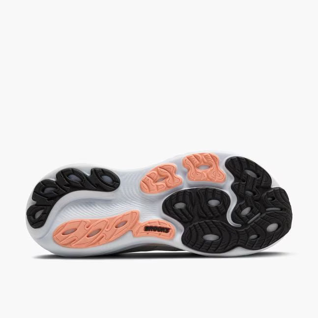 Brooks Women's Adrenaline GTS 25 - Grey/Blackened Pearl/Coral - Extra Wide (2E)