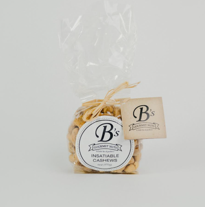B's Gourmet Nuts Insatiable Cashews - 6 OZ 10 Pack