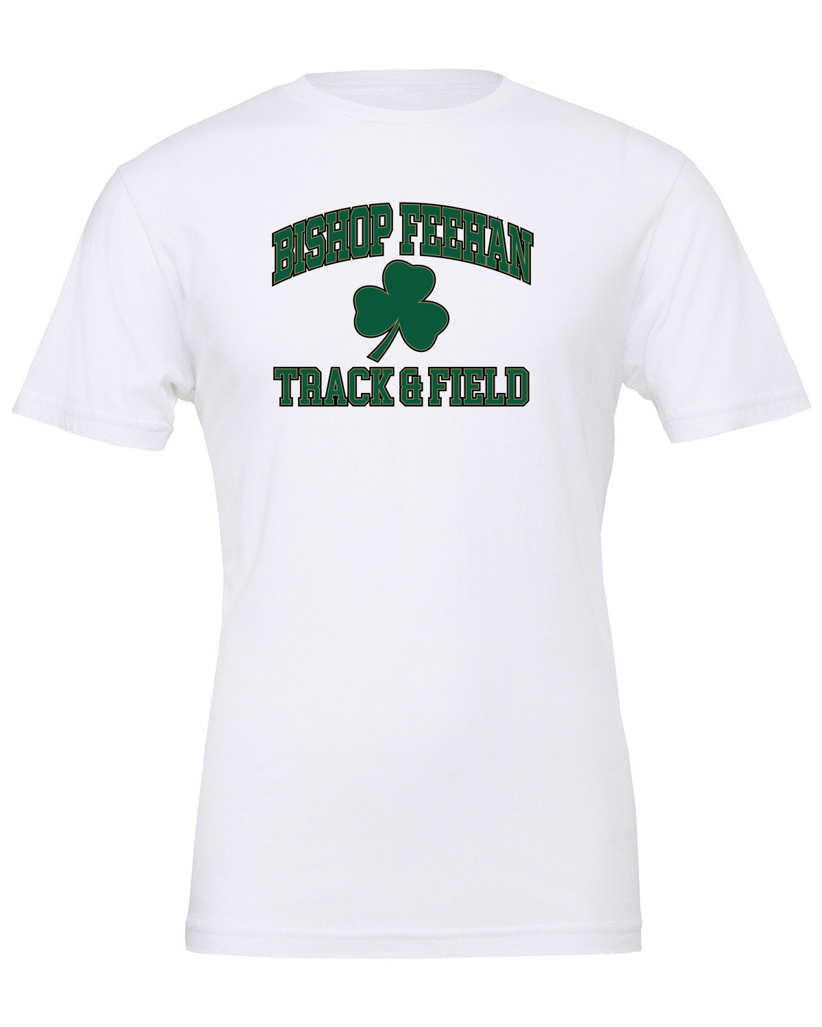 Bishop Feehan Track & Field - Bella + Canvas Unisex Jersey T-shirt (BC3001CVC)