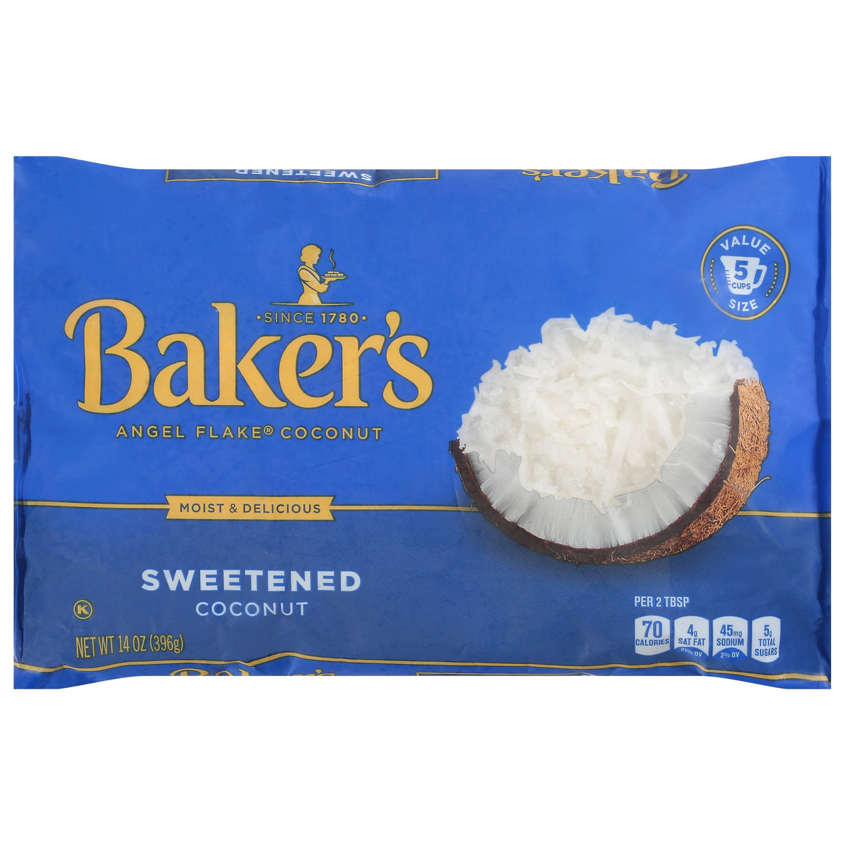 Baker's Coconut Angel Flaked - 14 OZ 10 Pack