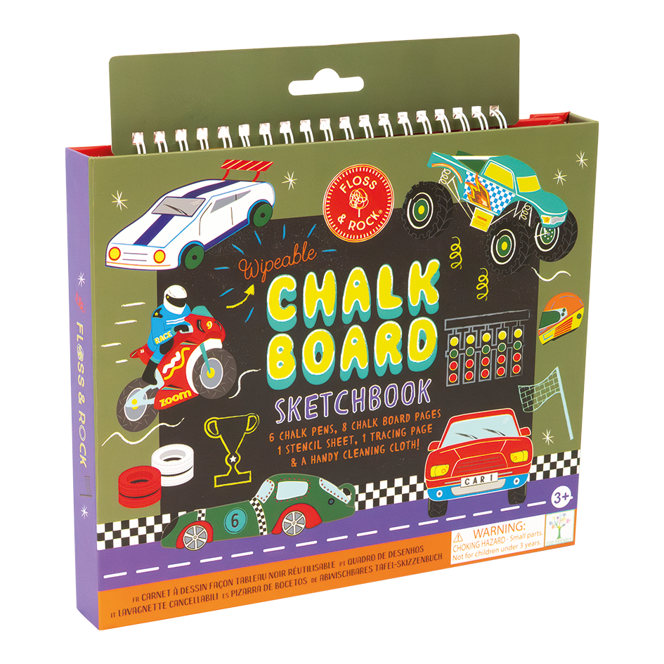 Cars Chalkboard Sketchbook