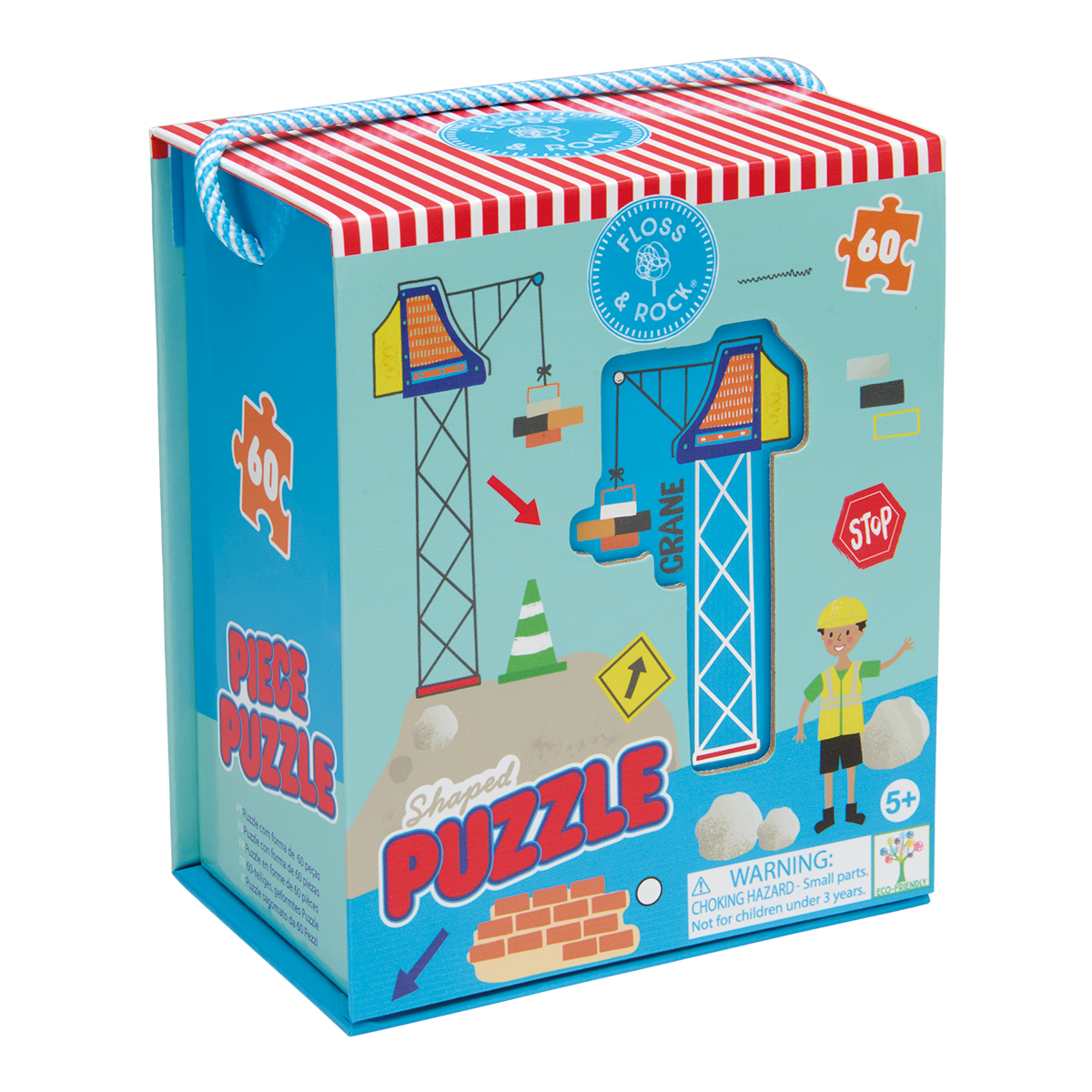 Construction 60pc Shaped Puzzle