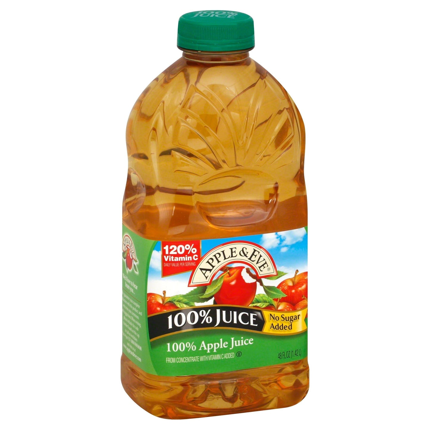 Apple & Eve Juice No Sugar Added Apple - 48 FZ 8 Pack