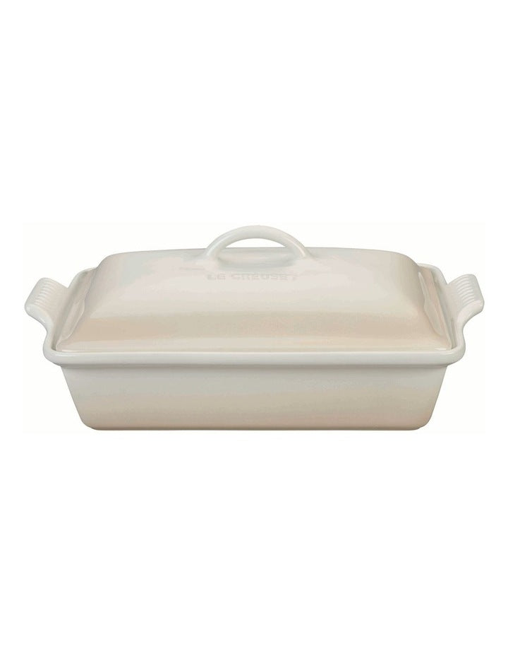 33cm Stoneware Covered Deep Dish