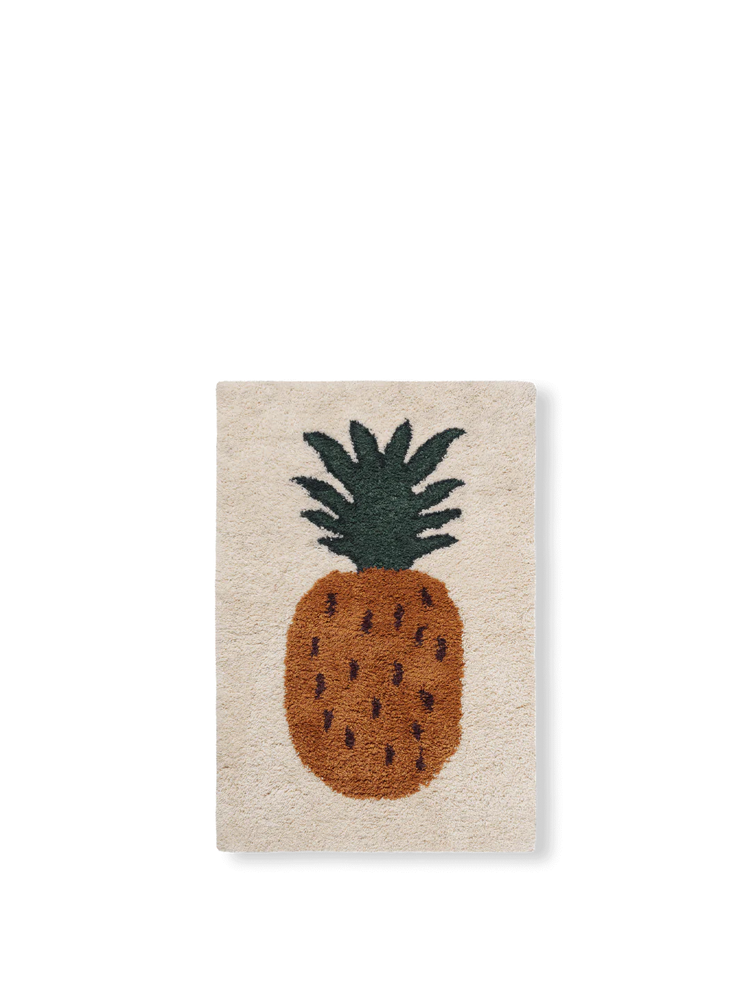 Ferm Living Fruiticana Tufted Pineapple Rug