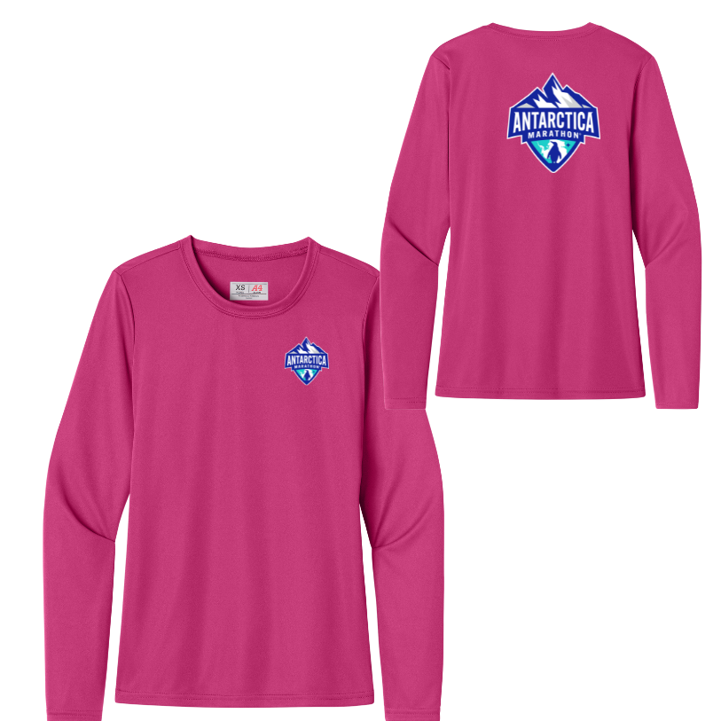 Antarctica Marathon - Women's Performance Long Sleeve Tee (A4NW3002)