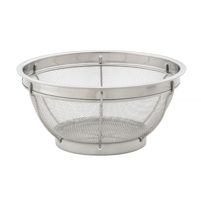 Mesh Colander, Stainless Steel - 8-9"