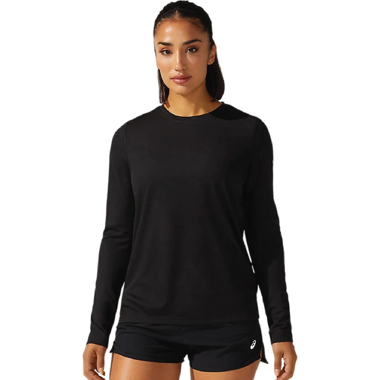 ASICS Women's Ready Set Long Sleeve Tee Black (2012b468)