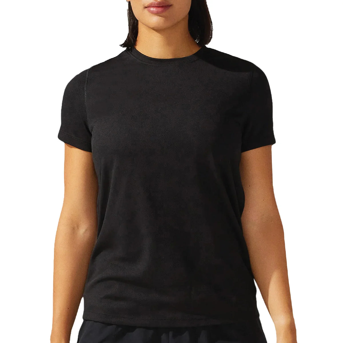 ASICS Women's Ready Set Short Sleeve Tee Black (2012b469)