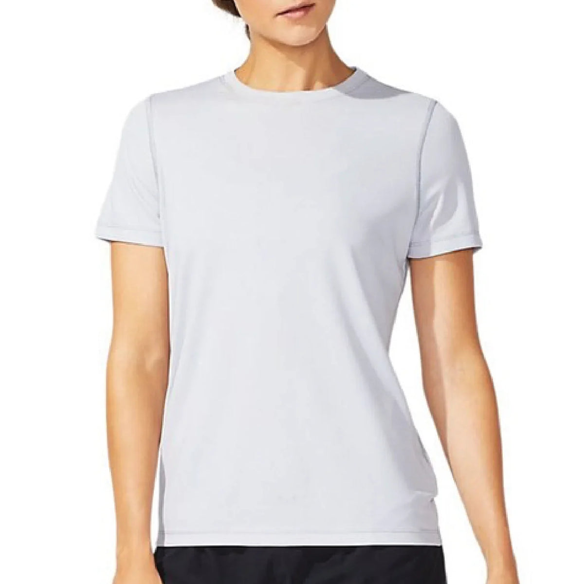 ASICS Women's Ready Set Short Sleeve Tee Grey (2012b469)