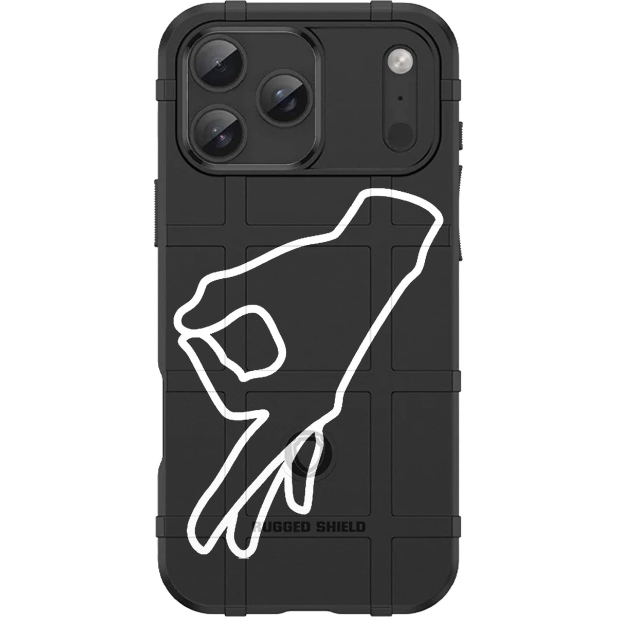 OK Circle Game Gotcha "Got Em" Custom Printed Case Design for Apple, Samsung, Google & Motorola Phone Models