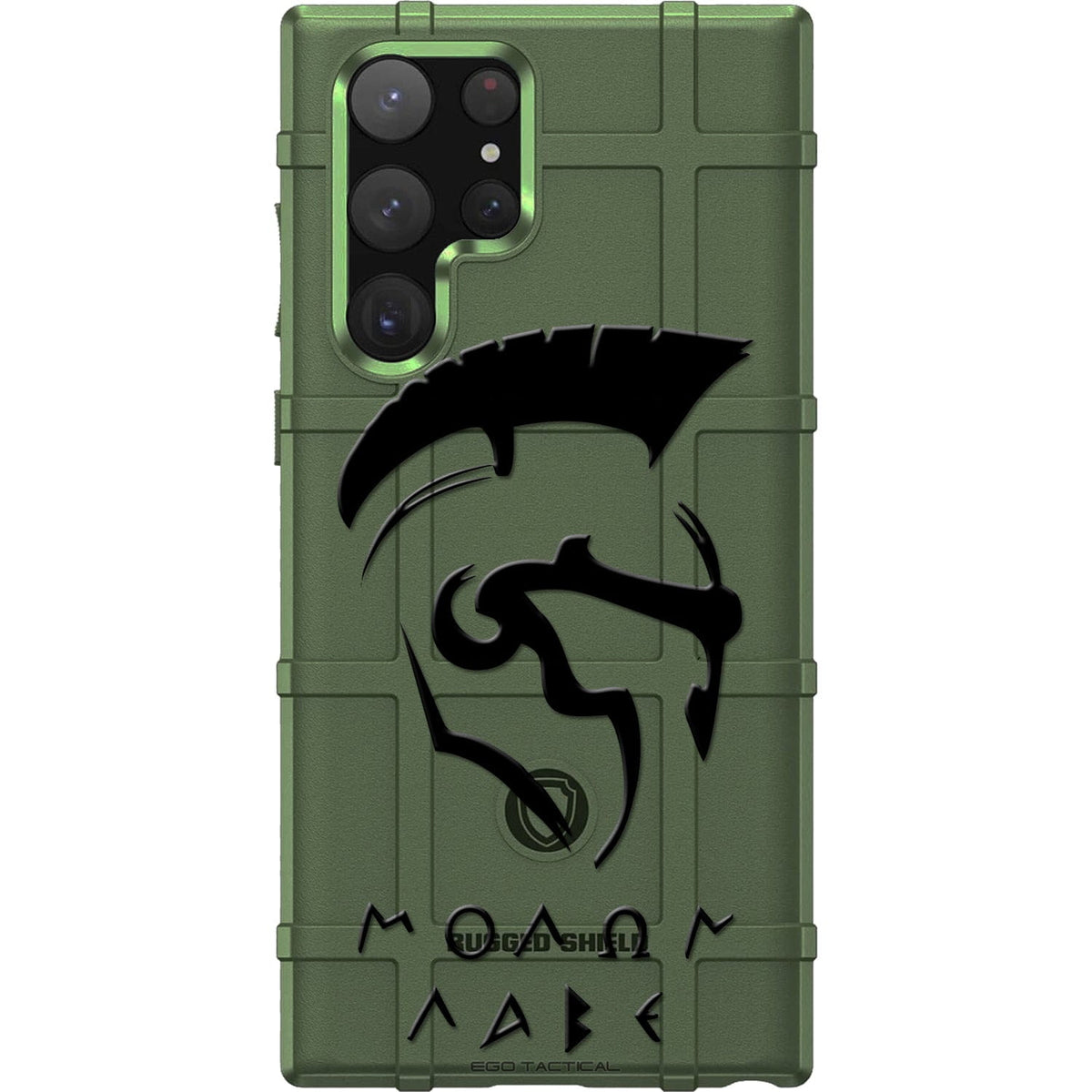 US Flag, Black or White Spartan Molon Labe Custom Printed Case Design for Apple, Samsung, Google & Motorola Phone Models