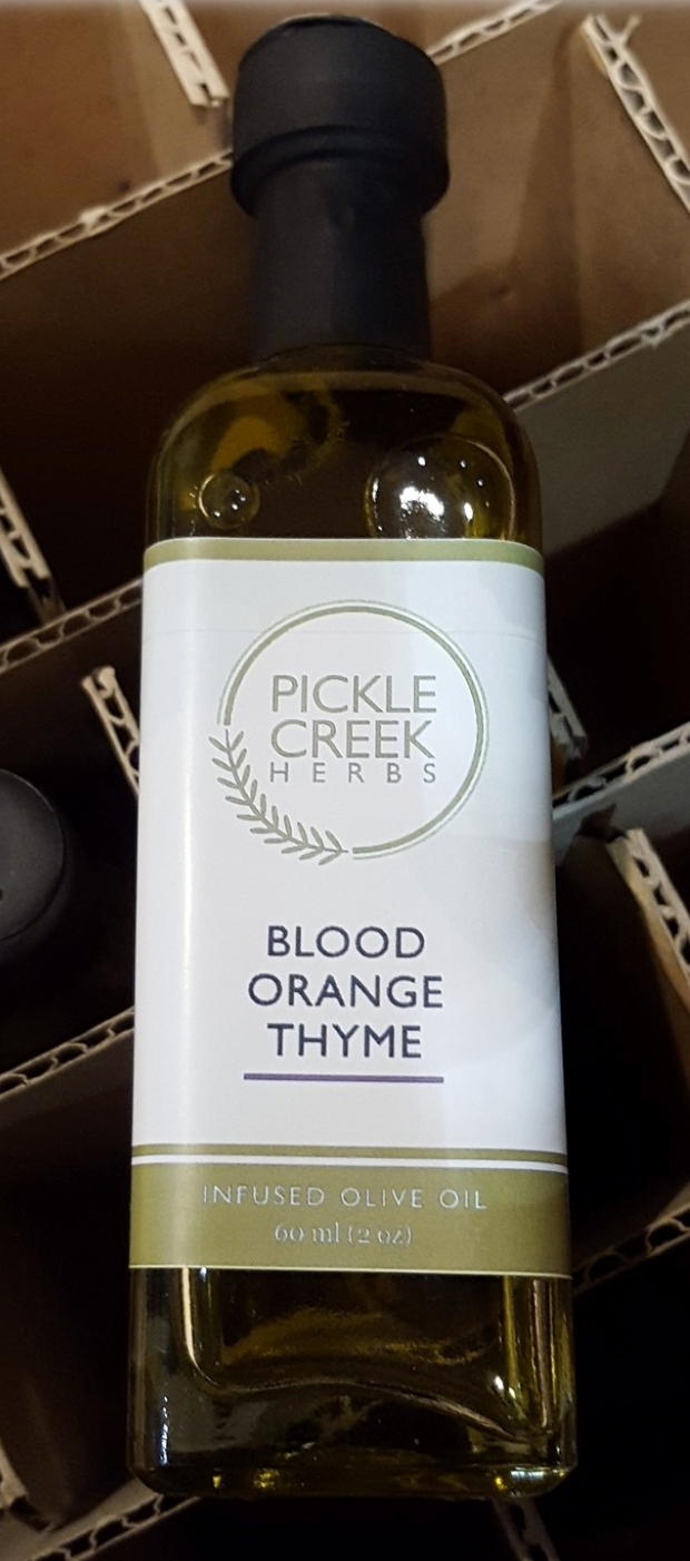 Blood Orange and Thyme Infused Olive Oil - Pickle Creek