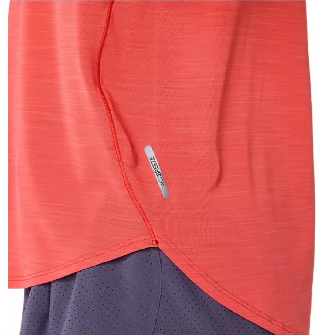 2026 Rose Bowl Half Marathon - ASICS Women's Road SS Top - Coral Reef (2012C969) (RB26-03)
