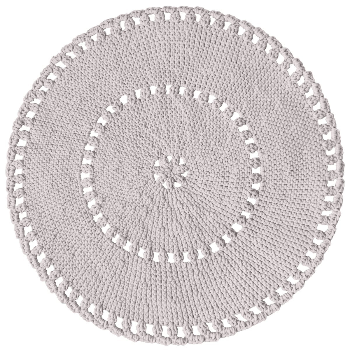 Crochet BOHO Rug | OATMEAL