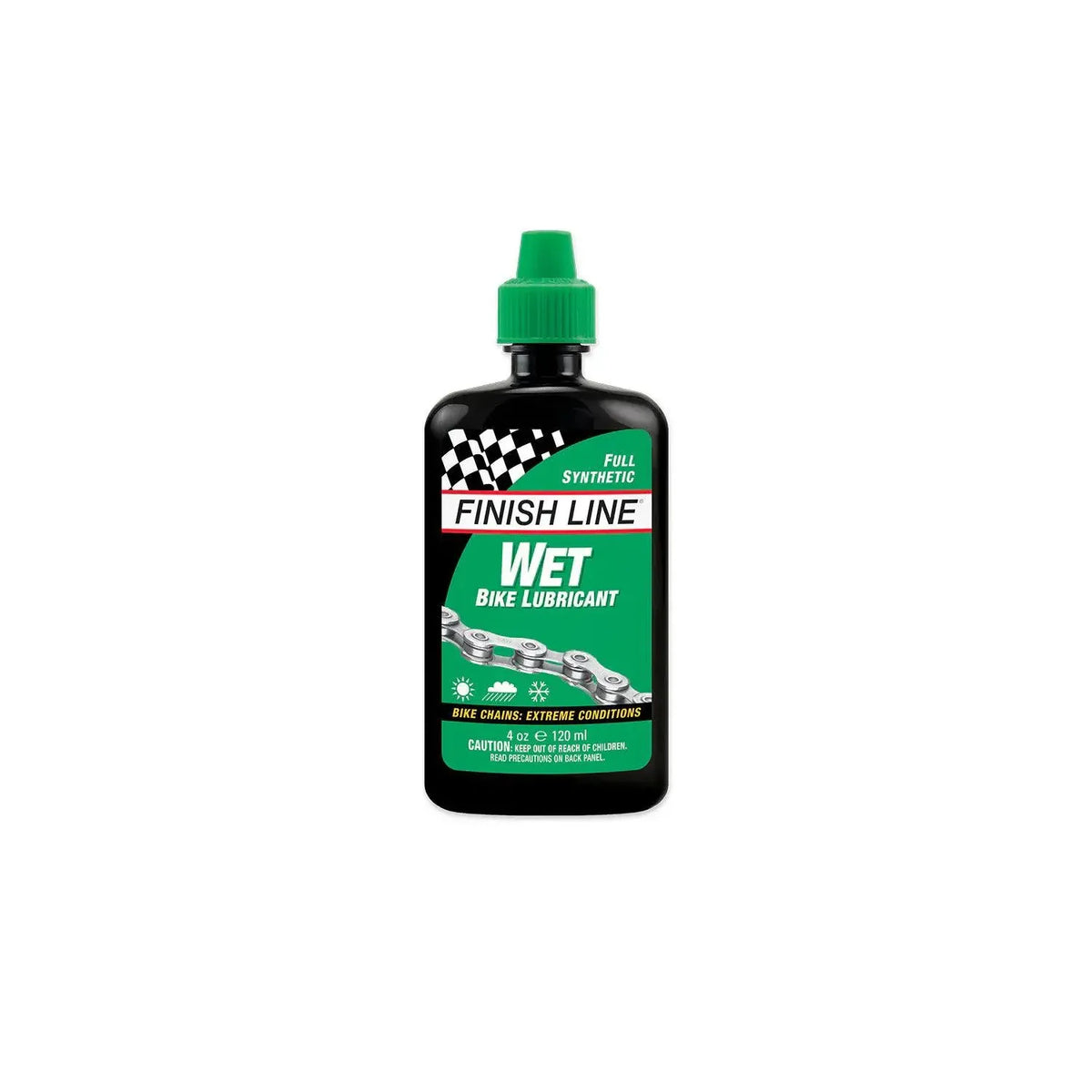 Finish Line Wet Lube 120ml Drip Bottle