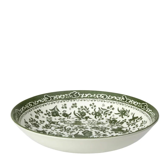 Burleigh Green Regal Peacock Pasta Bowl