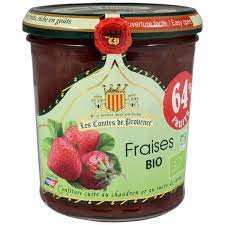 Les Comtes de Provence Organic Strawberry Jam