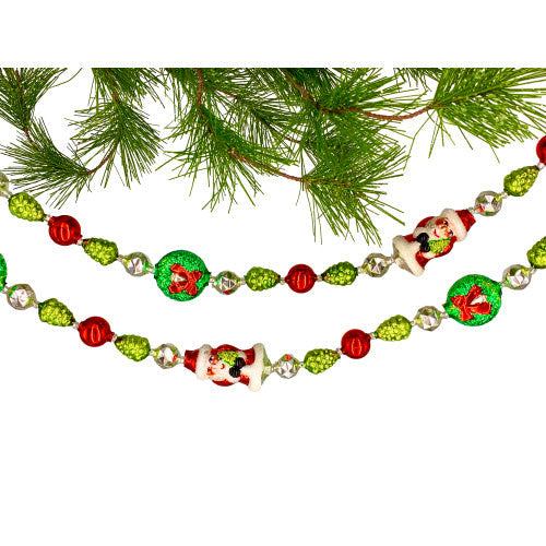Classic Santa Garland