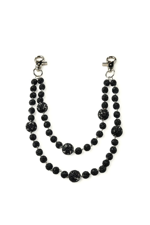 Baller Black/Black Wallet Chain