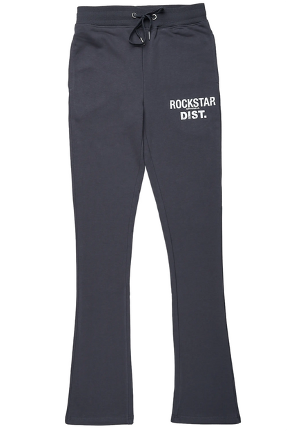 Alpine Charcoal Stacked Flare Pant