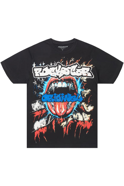 Alicia Black Oversized T-Shirt