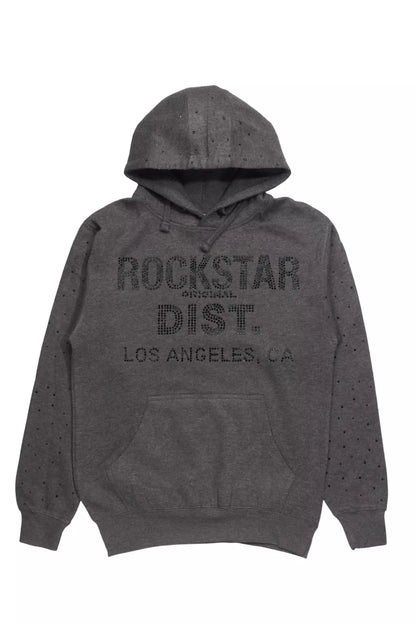 Aryka Charcoal Rhinestone Hoodie