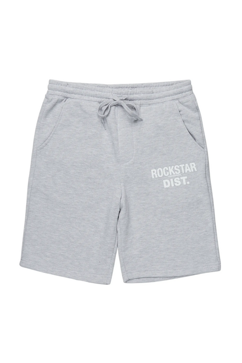 Alpine Heather Grey Fleece Short
