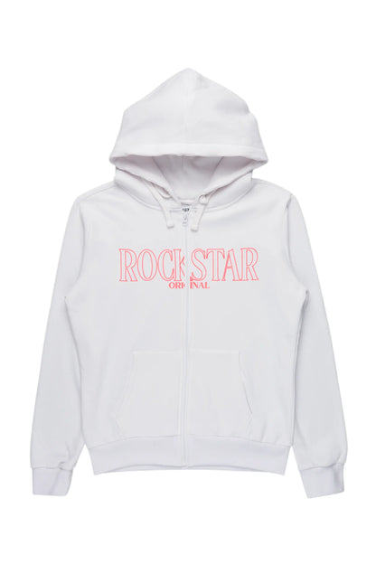 Basic Averi Hoodie-White
