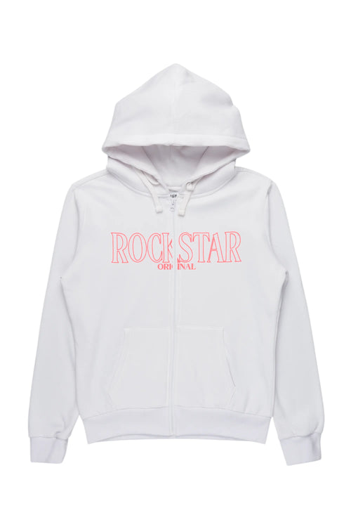 Basic Averi Hoodie-White