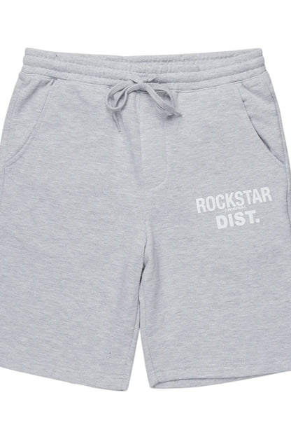 Alpine Heather Grey Fleece Short