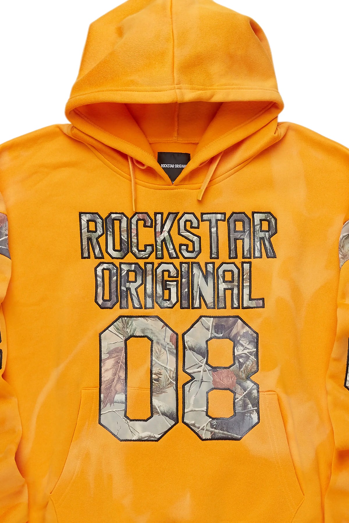 Atiya Orange Oversized Hoodie