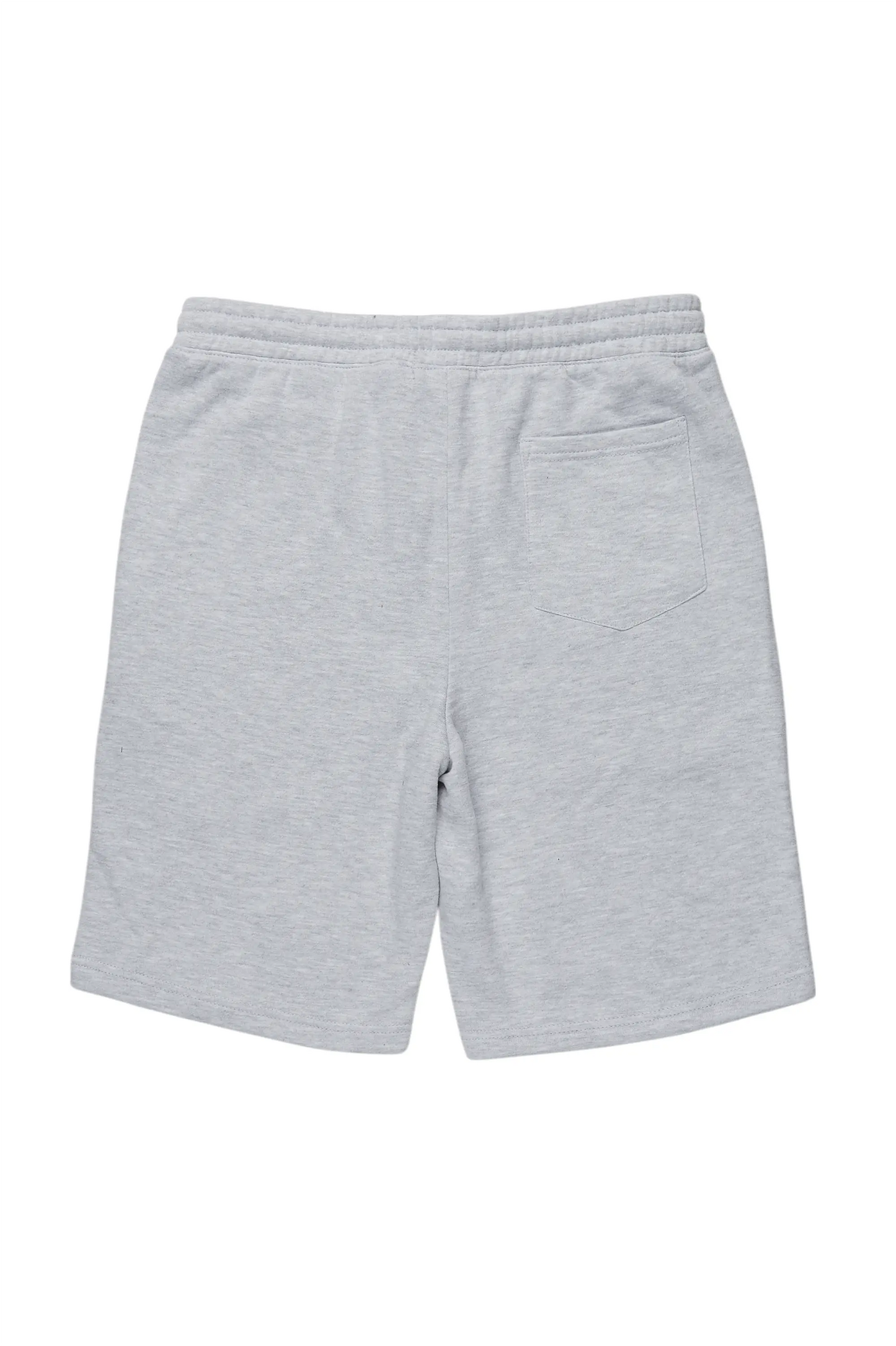 Alpine Heather Grey Fleece Short