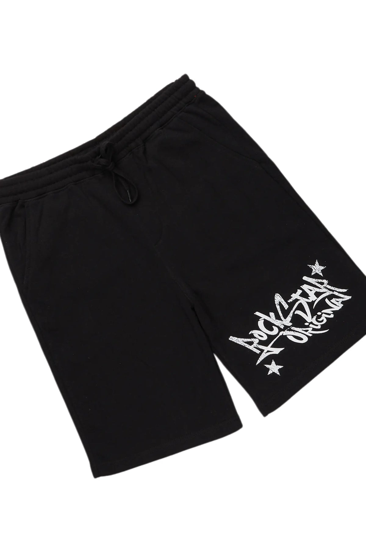 All Seeing Eyes Black Long Sleeve T-Shirt Short Set