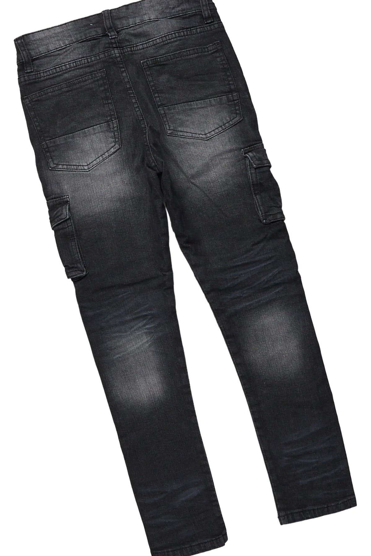 Boys Acco Grey  T-Shirt/Cargo Skinny Jean Set