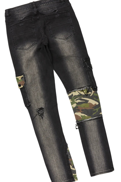Barrett Black Hoodie & Zeta Slim Fit Jean Bundle