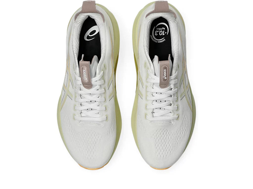 Asics Mens Gel Kayano 32- White/Orange Glow (1011C052-101)