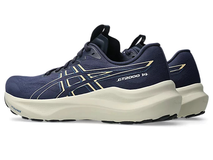 ASICS Men's GT-2000 14 Wide - MIDNIGHT/LIGHT ORANGE