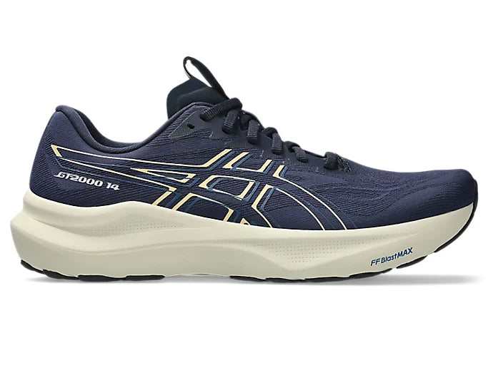 ASICS Men's GT-2000 14 Wide - MIDNIGHT/LIGHT ORANGE