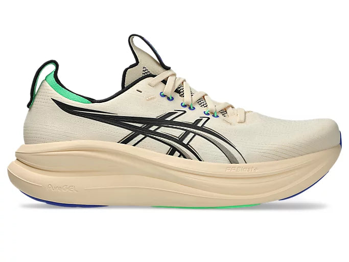 ASICS Men's GEL-NIMBUS 28 - SEASHELL/BLACK