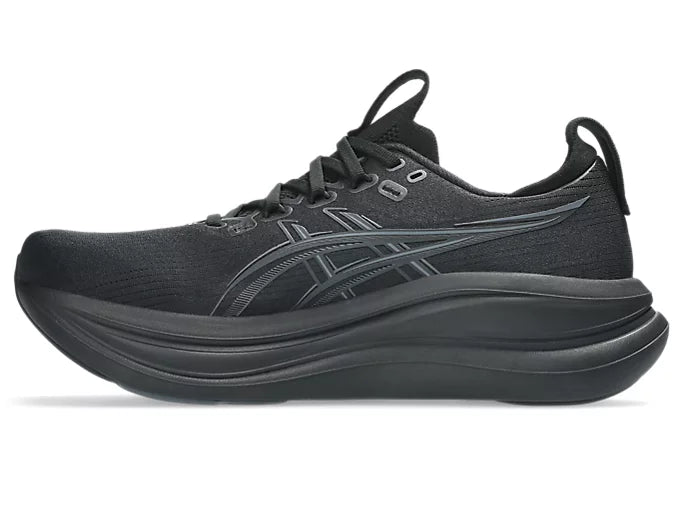 ASICS Men's GEL-NIMBUS 28 Extra wide - BLACK/GRAPHITE GREY