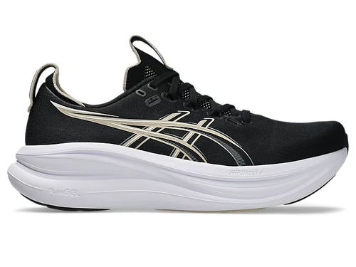 ASICS Men's GEL-NIMBUS 28 Extra wide - BLACK/FEATHER GREY