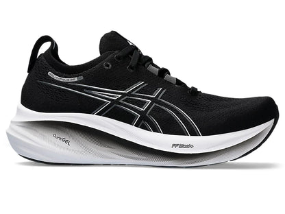 Asics Womens Gel Nimbus 26- Black/Graphite Grey (1012B601-001)