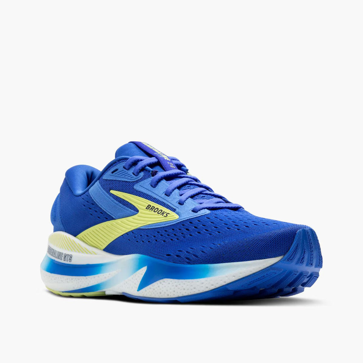 Brooks Men's Adrenaline GTS 24 - Cobalt/Neo Yellow/Peacoat