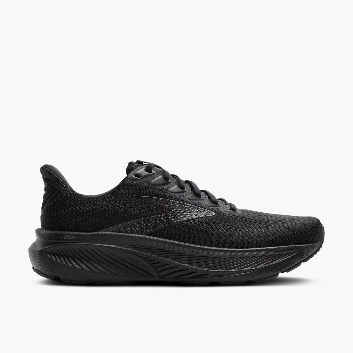 Brooks Men's Ghost 17 - Black/Black/Ebony